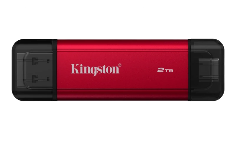 Image of Kingston Technology Kingston Technology 2TB Dual USB-A/C Portable SSD, Up to 1050MB/s USB 3.2 Gen 2 SPSD/2TB