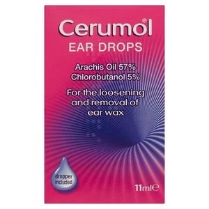 Image of Cerumol Ear Drops Solution - 11ml