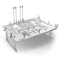 Image of Streacom BC1 Aluminium Benchtable - Silver