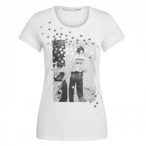 Image of Oui Print T-Shirt - Cloud 1006