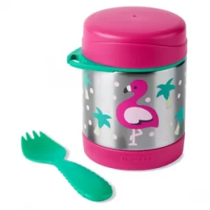 Image of Skip-Hop Stainless Steel Flamingo Food Jar