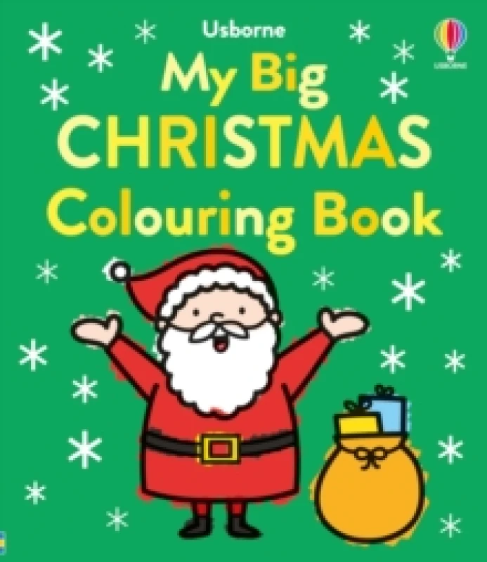 Image of My Big Happy Christmas Colouring Book Paperback / softback