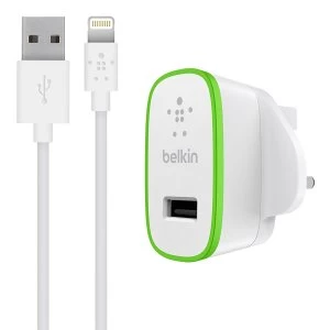 Image of Belkin USB Charger 1.2m Cable White