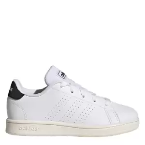 Image of adidas Advantage Lifestyle Court Lace Shoes Kids - White