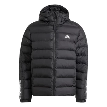 Image of adidas Itavic 3-Stripes Midweight Hooded Jacket Mens - Black