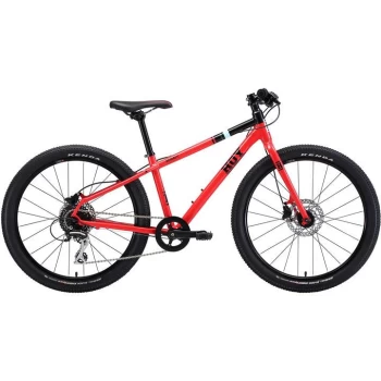 Image of HOY Bonaly 24" Wheel Disc Kids Bike - Red
