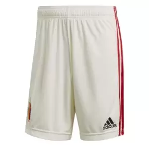 Image of adidas Belgium Away Shorts 2020 - White