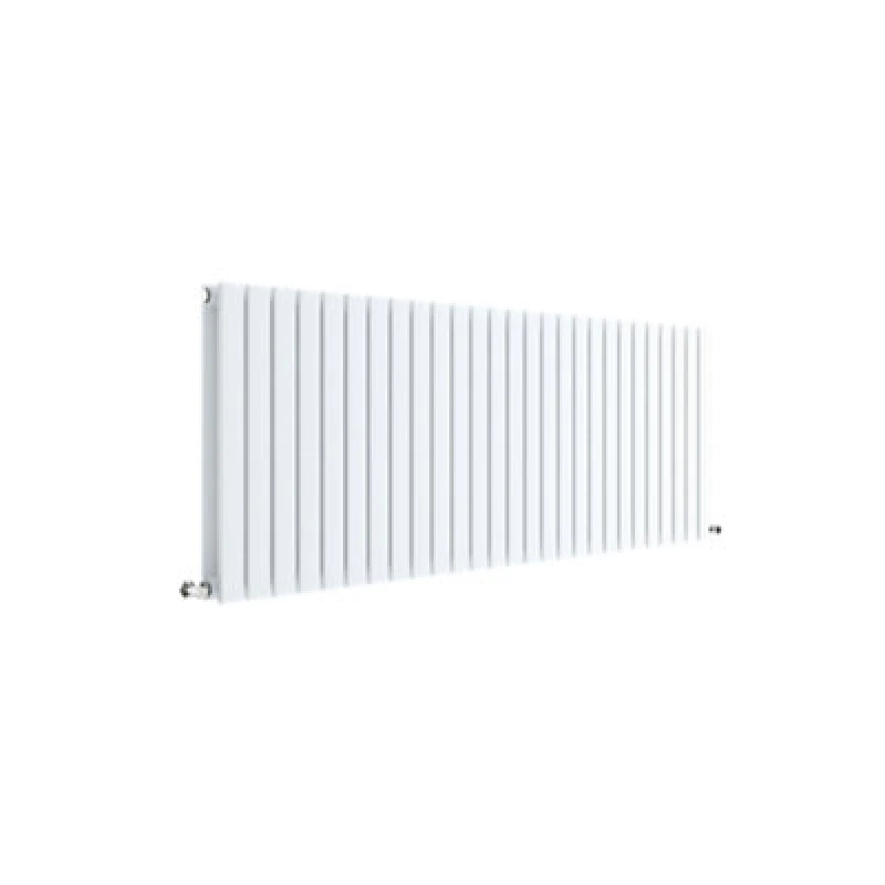 Image of Aspire Hudson Reed Sloane Double Designer Horizontal Radiator 600mm H x 1572mm W - Anthracite PWHLA60D