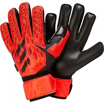 Image of adidas Predator Match Goalkeeper Gloves Fingersave - SolarRed/Black