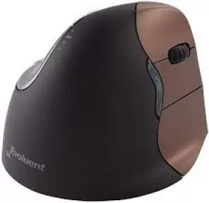Image of Evoluent VerticalMouse4 VM4SW Small Ergonomic mouse Optical Ergonomic Brown