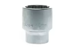 Image of Teng Tools M110546 1" Drive - Regular 12pt Metric 46mm Socket Chrome Vanadium