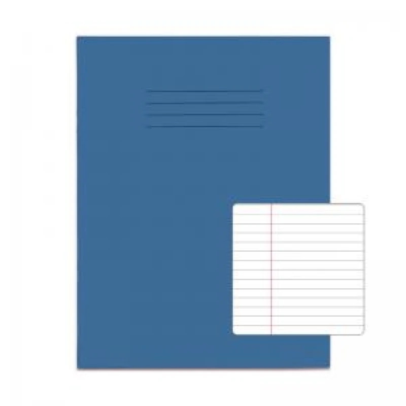 Image of RHINO 9 x 7 Exercise Book 80 Page, Light Blue, F6M (Pack of 100)