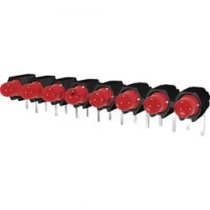 Image of LED linear array 8x Red L x W x H 40 x 4.8 x 9.1mm Signal Con