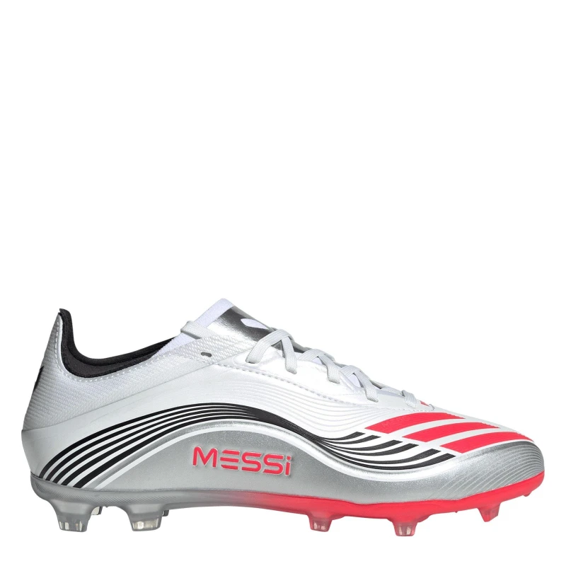 Image of adidas F50 Elite Childrens Firm Ground Football Boots Firm Ground Football Boots C10 (28) White 08029427100