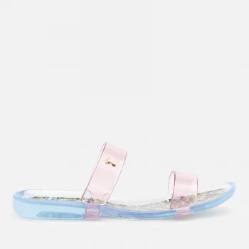 Image of Ted Baker Womens Jellei Double Strap Sandals - Light Pink - UK 5