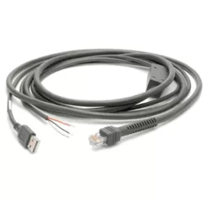Image of Zebra CBA-U08-C15ZAR USB cable 4.5 m USB A Grey