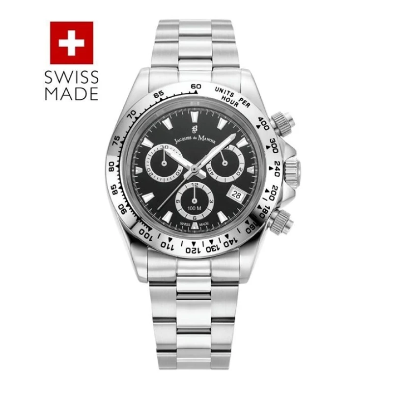 Image of Jacques Du Manoir JWG03702 Phoenix Chrono Bracelet Watch - W3073