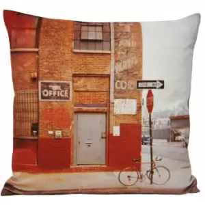 Image of Riva Home Shoreditch Cushion Cover (50x50cm) (Sepia) - Sepia