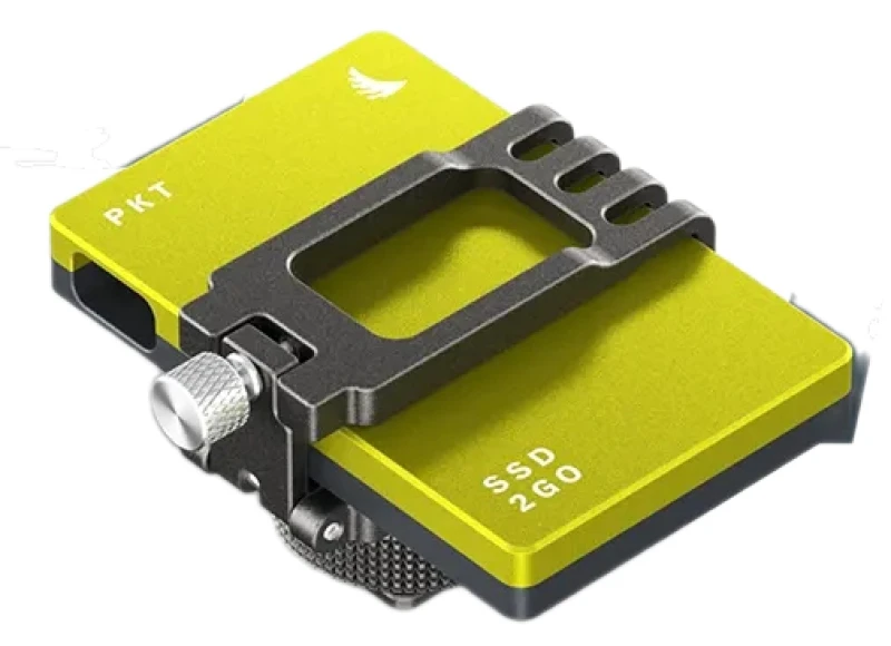 Image of Angelbird Technologies PKTMB1 memory card case 1 cards Aluminium Yello