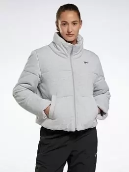 Image of Reebok Studio Padded Jacket, Black, Size S, Women