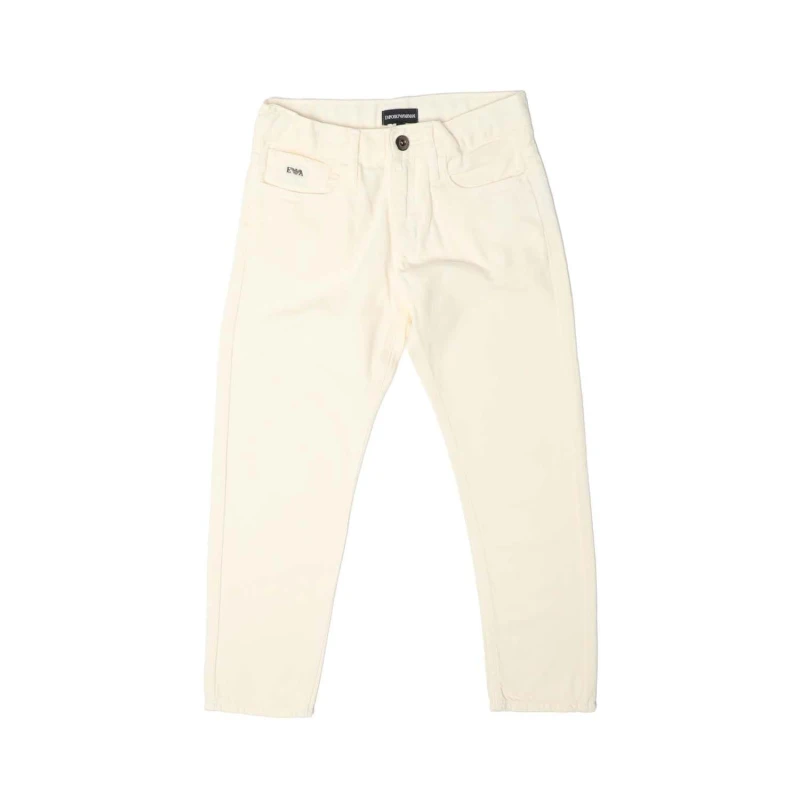 Image of Emporio Armani J75 Slim-Fit Jeans White male 7