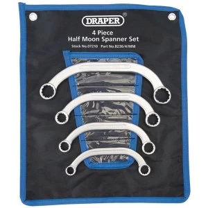 Image of Draper Half Moon (Obstruction) Ring Spanner Set (5 Piece)