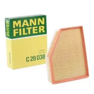 Image of MANN-FILTER Air filter BMW C 28 038 13718577171 Engine air filter,Engine filter