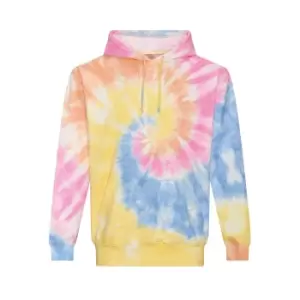 Image of Awdis Unisex Adult Tie Dye Hoodie (L) (Tie Dye Swirl)
