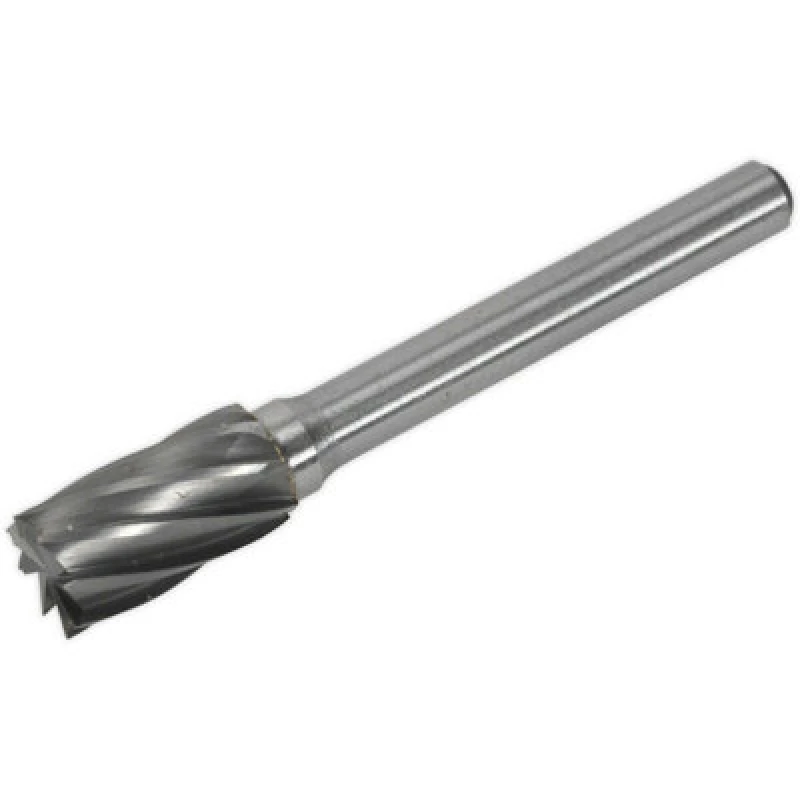Image of Loops 10mm Carbide Rotary Burr Bit - COARSE Cylindrical Front End Cut - Engraving Multi