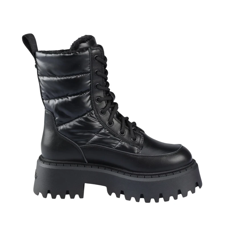 Image of Buffalo Womens boots Buffalo Aspen Lace up Noir Female 37