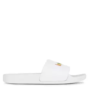 Image of Levis June Poster Pool Shoes Womens - White