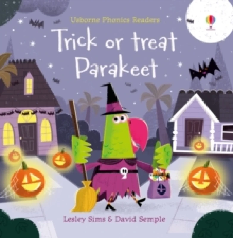 Image of Lesley Sims Trick or Treat, Parakeet? Book Multi unisex