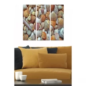 Image of MDF3043735 Multicolor Decorative MDF Painting (3 Pieces)