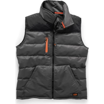 Image of Scruffs Worker Bodywarmer Black / Charcoal 2XL
