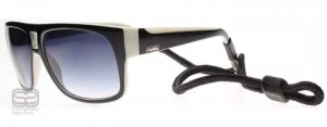 Image of Nueu Nueu Cord Sunglasses Black Cord