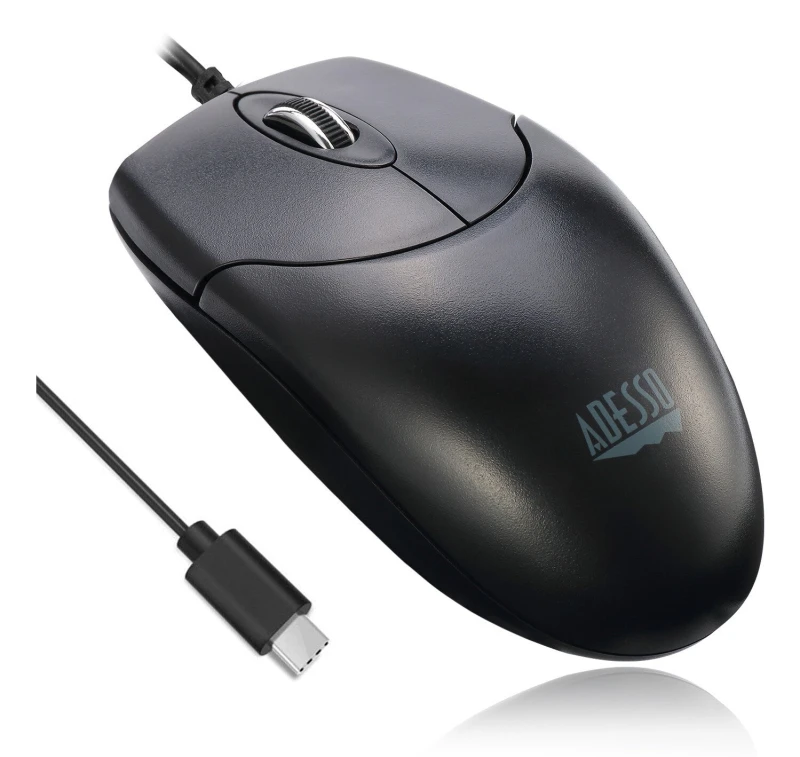Image of Adesso iMouse M6C-TAA 1000DPI USB Type-C Wired Mouse