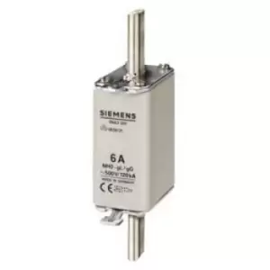 Image of Siemens 3NA3030 Fuse holder inset Fuse size = 0 100 A 500 V
