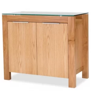 Image of Tribeca Solic White Oak Sideboard