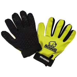 Image of Rhino Pro Full Finger Mitts Yellow Junior XSmall/Small