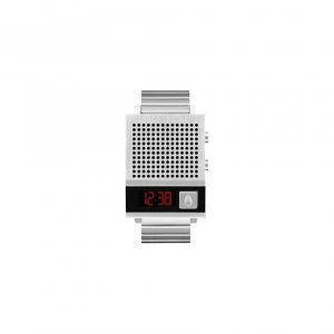 Image of Nixon Mens Digital Watch with Stainless Steel Strap A1266-000-00