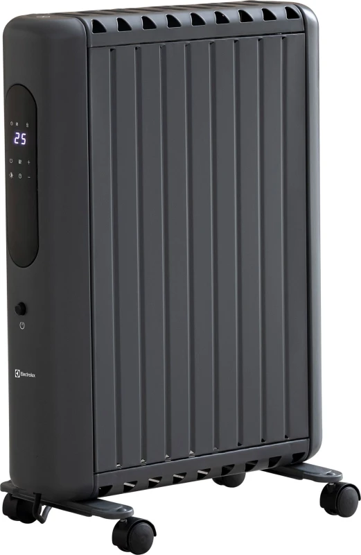 Image of Electrolux HEA1988ELGRY Oil Filled Radiator 2000W - Black