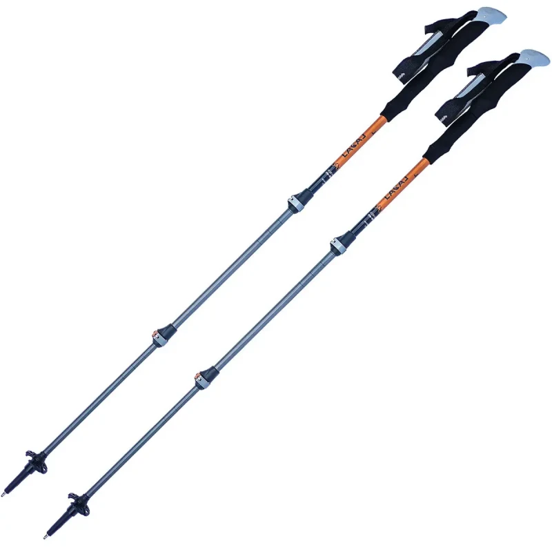 Image of Aluminium hiking poles Lacal Stick Light Gris Unisex 135 cm