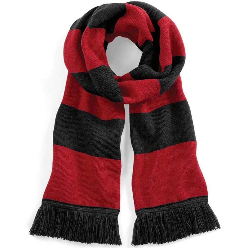 Image of Beechfield Beechfield Men Stadium Scarf in Black One Size Male 5063527347947