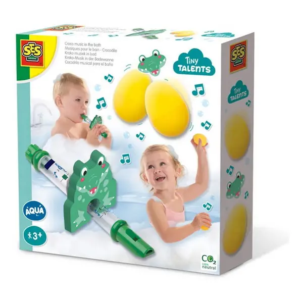 Image of SES Creative Tiny Talents Croco Music in the Bath - Multi One Size