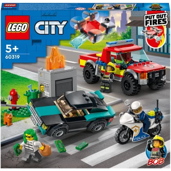Image of LEGO City: Fire Rescue & Police Chase (60319)