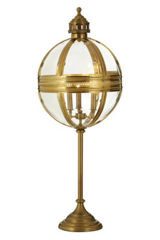 Image of Orsina Brass Finish Table Lamp
