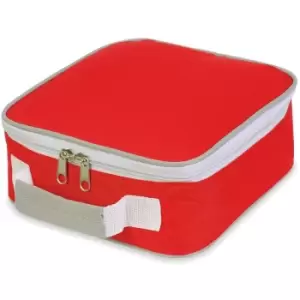 Image of Shugon Sandwich Lunchbox (4 Litres) (Pack of 2) (One Size) (Red/Light Grey) - Red/Light Grey