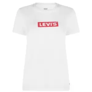 Image of Levis Box Tab T Shirt - White