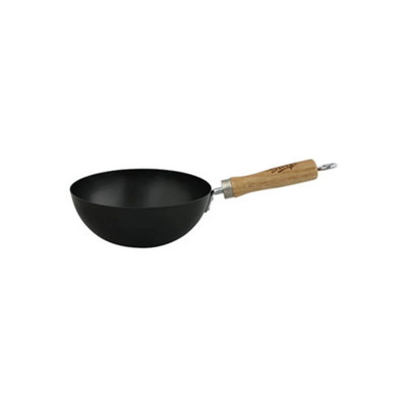Image of Dexam Non-Stick Standard Gauge Carbon Steel Wok, 20cm