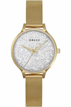 Image of Obaku Stjerner - Gold Watch V238LXGWMG